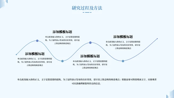 蓝色简约毕业答辩通用PPT模板