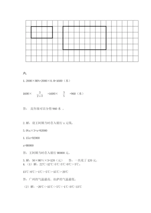 北京海淀区小升初数学试卷附答案【综合卷】.docx