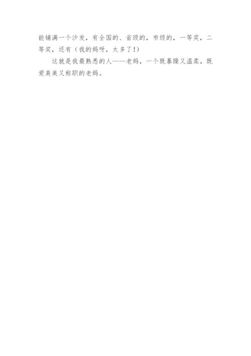 描写人物的500字作文.docx