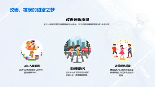 体育运动提升生活质量PPT模板