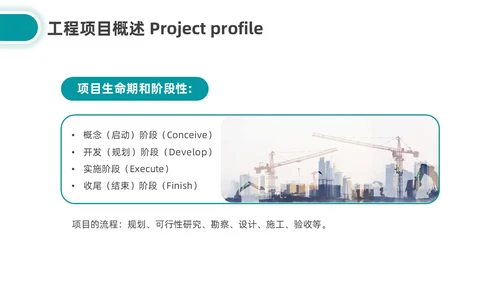 简约湖绿色工程项目建设程序培训企业员工培训PPT课件