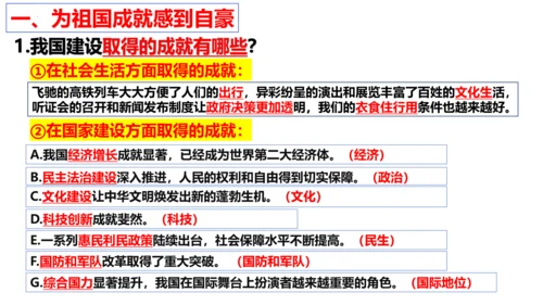 【新课标】10.1 关心国家发展 课件（29张ppt）