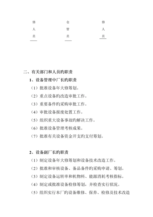 水泥制管厂设备管理新版制度汇编.docx