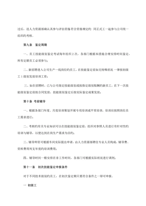 岗位技能评定专题方案.docx