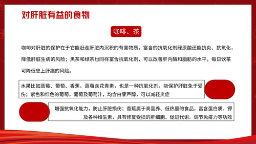 全国爱肝日远离肝硬化肝脏病乙肝通用PPT模板