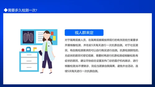 居民自测新冠病毒抗原操作流程PPT模板