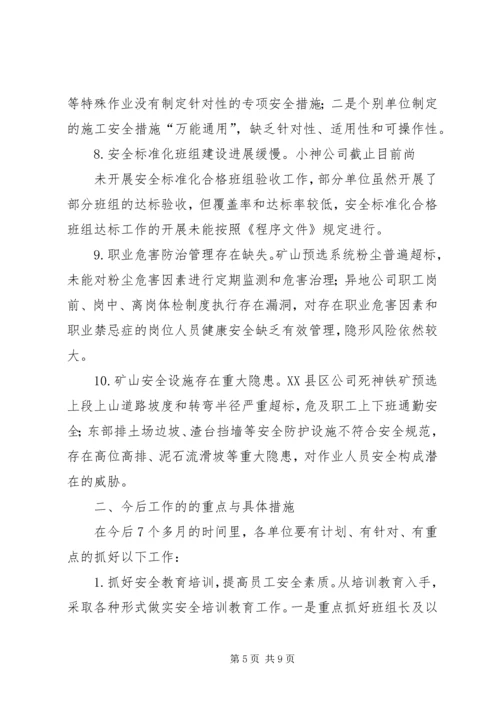 大神(集团)公司安委会会议汇报材料.docx