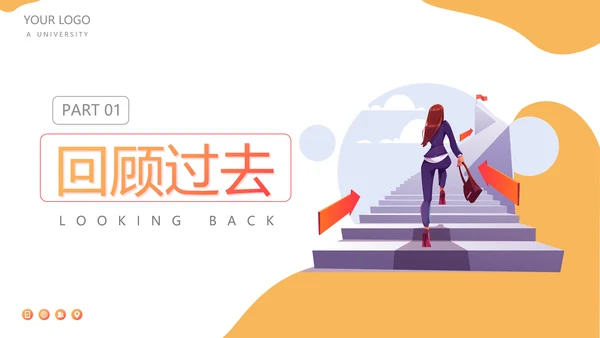 成功阶梯高考冲刺PPT模板