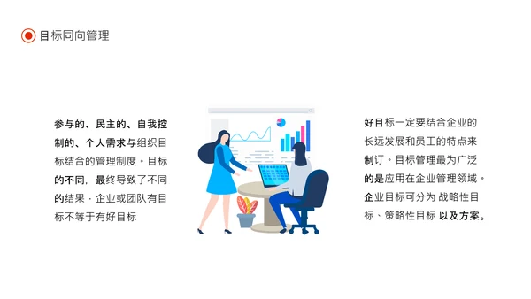 目标同向精准管理成功原则动态通用PPT模板