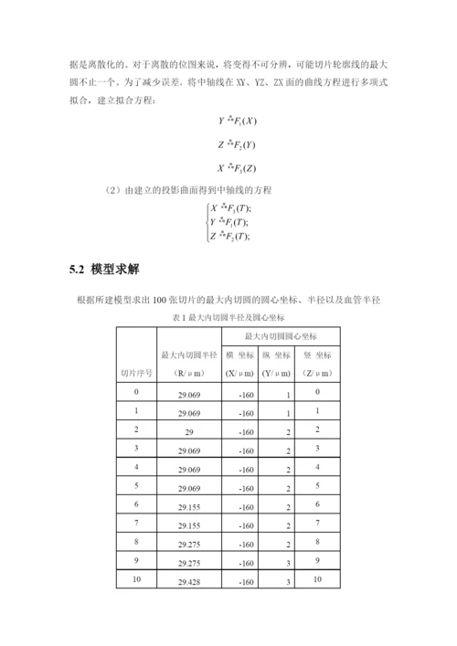 三维血管重建论文含源代码.docx
