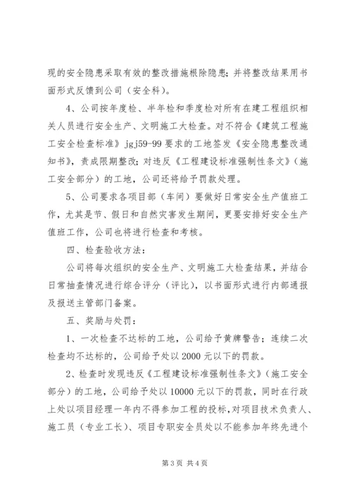 公司与各层级人员签订的安全目标管理责任书 (3).docx