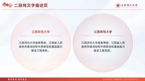 江西师范大学毕业课题论文答辩通用PPT模板