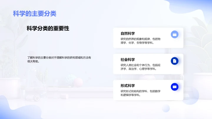 科学概念与方法PPT模板