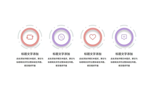 粉紫色流体总结汇报PPT模板