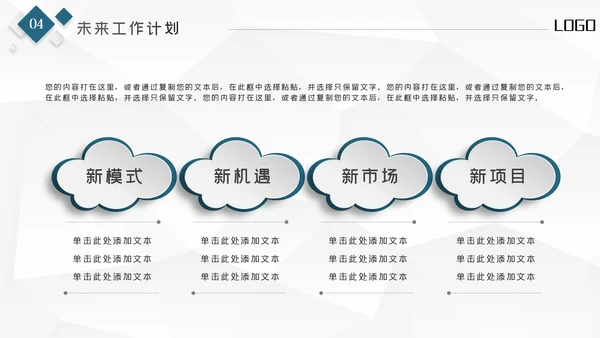 大气2022工作总结计划述职报告PPT模板