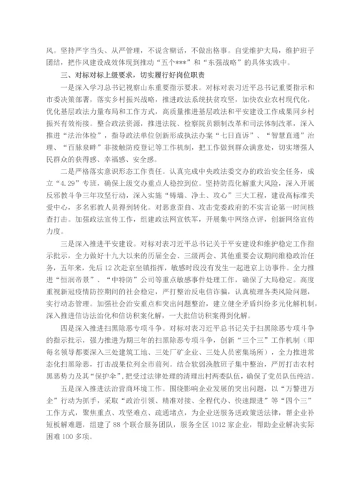 政法委书记述职述廉报告.docx