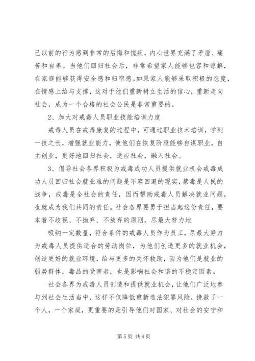 吸毒人员思想汇报2.docx