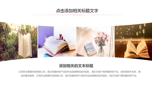读书分享知识好书推荐全民阅读PPT模板