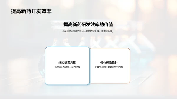 化学助力新药研发