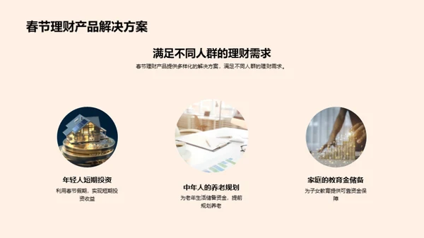 春节理财销售策略
