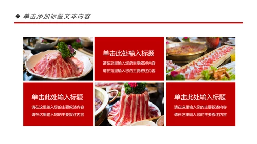 餐饮连锁重庆麻辣火锅宣传推广加盟PPT模板