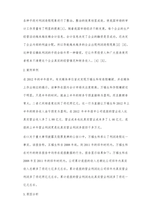 公司利润造假原因及防控措施的分析.docx