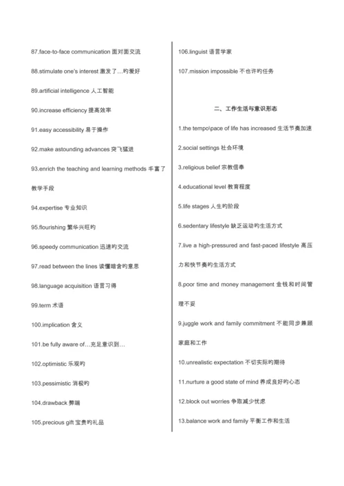 2023年雅思10类分类词汇.docx