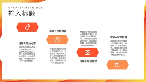 黄色简约风年终工作总结汇报PPT模板