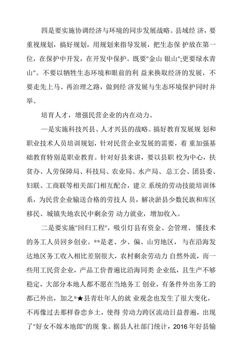 民族贸易经济发展的对策和建议