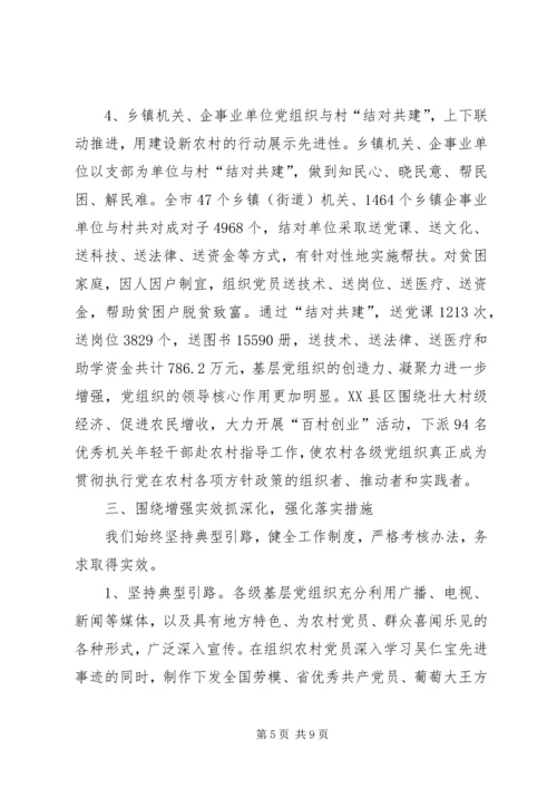 开展农村党员“先锋工程”主题实践活动的经验.docx