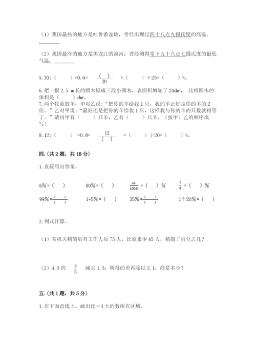 张家港常青藤小升初数学试卷有答案.docx