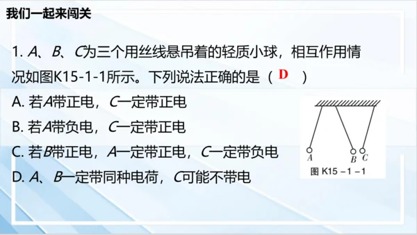 15.1 两种电荷课件- 2024-2025学年物理人教版九年级全一册（27页ppt）