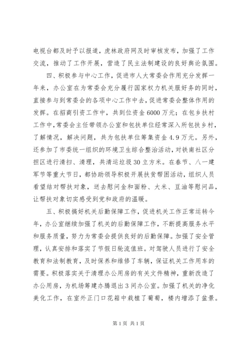 人大办公室工作总结 (4).docx