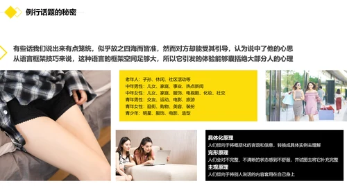 黑黄暖色冷读术人心沟通技巧教学PPT课件