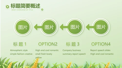 乡村振兴农业生产宣传介绍动态PPT