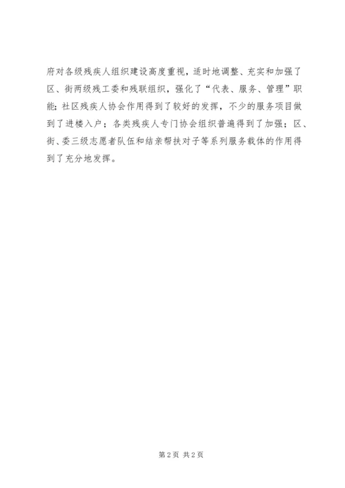 残疾人工作总结与工作计划.docx