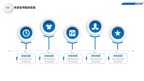 蓝色齿轮微立体科技风公司研发部年终工作总结年终总结