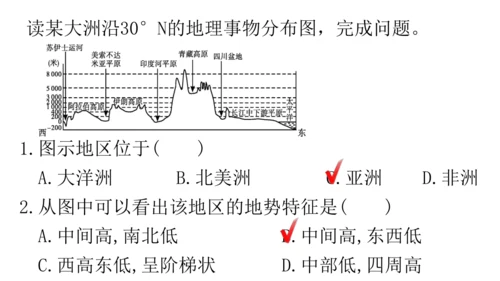 七下： 亚洲（一轮复习课件38张）（人教版）