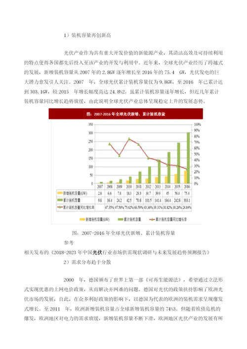 国内外光伏行业发展历程、现状及趋势分析.docx