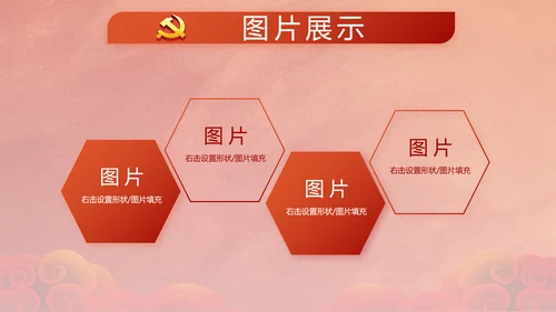红色党支部党员风采展示作总结PPT