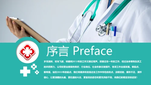 医院医生医疗医学类通用工作汇报PPT