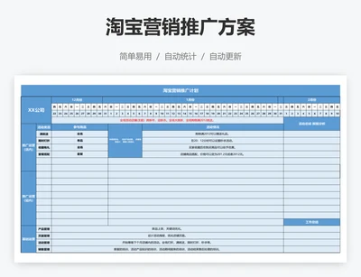 淘宝营销推广方案