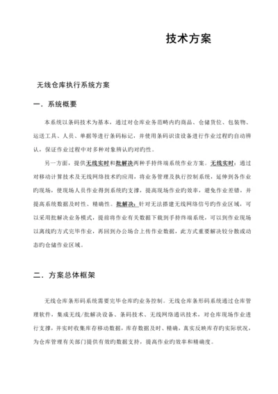 仓库基础管理系统解决专题方案.docx