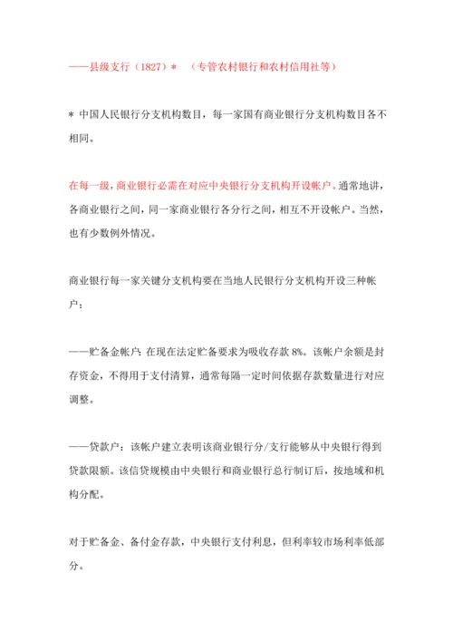 中国支付标准体系综述与人行账户结构.docx