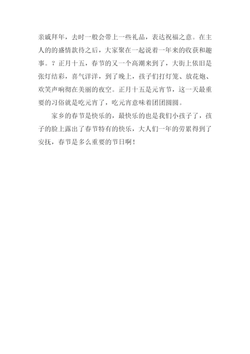家乡的春节作文-5.docx