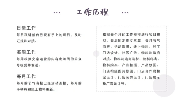 紫色几何个人求职ppt模板