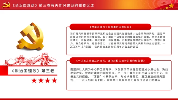 做一个弘扬新风正气的好干部党课PPT作风