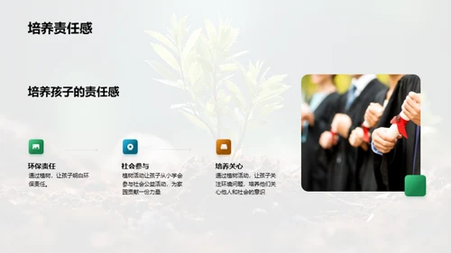 亲子植树 共护环境