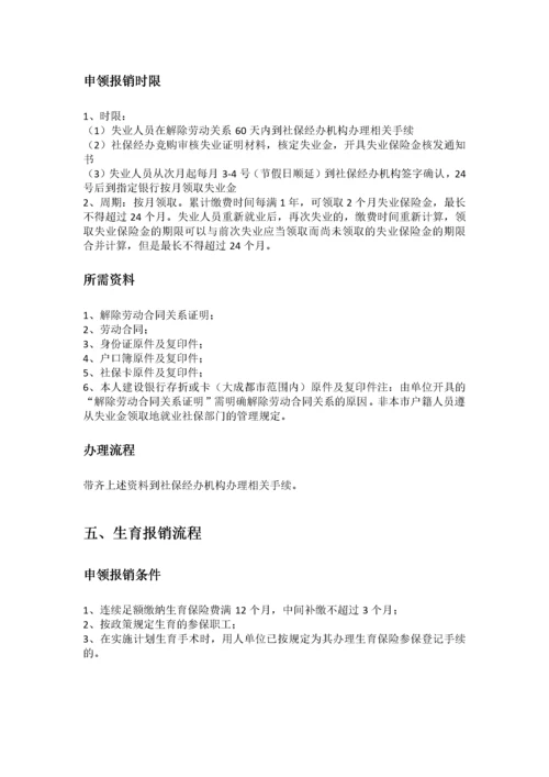 成都市五险一金办事指南.docx