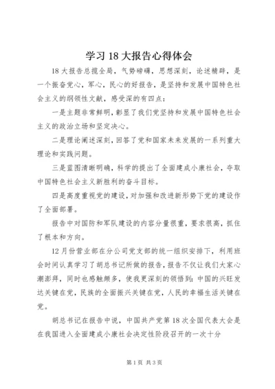 学习18大报告心得体会 (4).docx